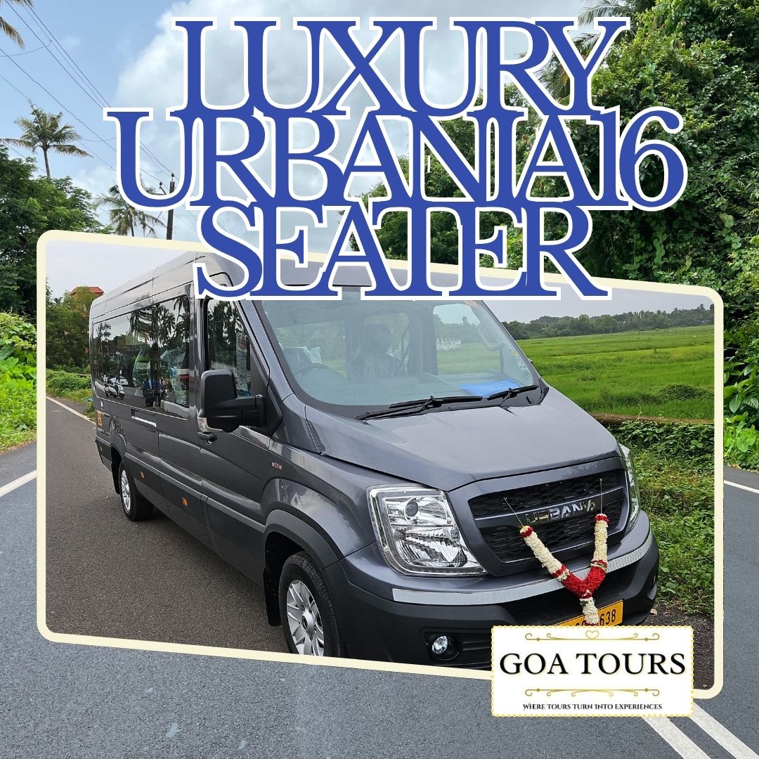 Private Luxury Force Urbania 16 Seater on Rent in Goa – Premium Group Travel